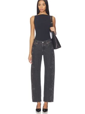 Levi’s 501 90s jeans in Bejeweled Black